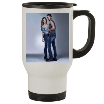 Barbara Palvin Stainless Steel Travel Mug