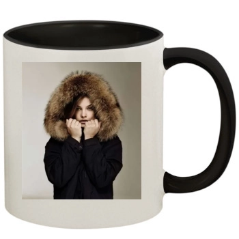 Barbara Palvin 11oz Colored Inner & Handle Mug