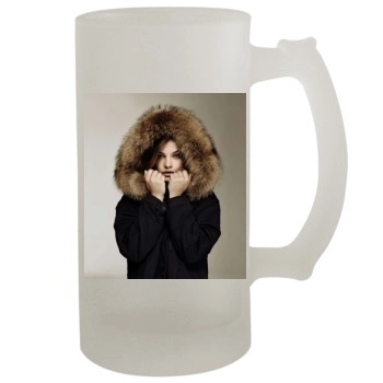 Barbara Palvin 16oz Frosted Beer Stein