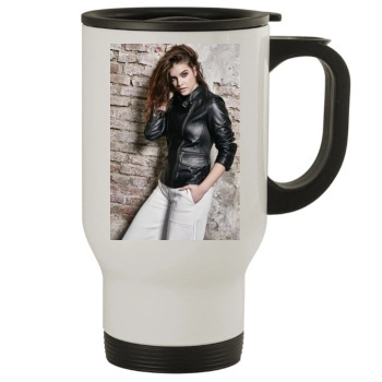 Barbara Palvin Stainless Steel Travel Mug