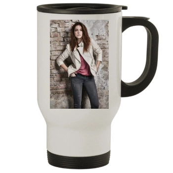 Barbara Palvin Stainless Steel Travel Mug