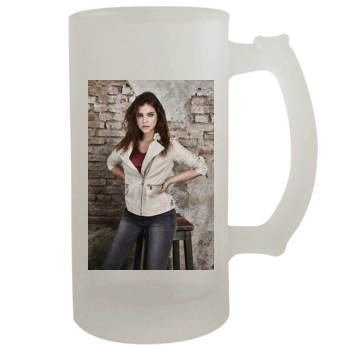 Barbara Palvin 16oz Frosted Beer Stein