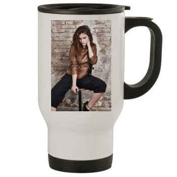 Barbara Palvin Stainless Steel Travel Mug