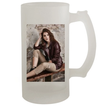 Barbara Palvin 16oz Frosted Beer Stein