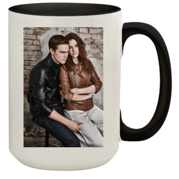 Barbara Palvin 15oz Colored Inner & Handle Mug