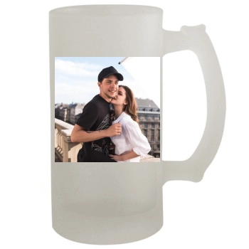 Barbara Palvin 16oz Frosted Beer Stein