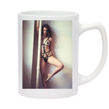 Barbara Palvin 14oz White Statesman Mug