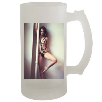 Barbara Palvin 16oz Frosted Beer Stein