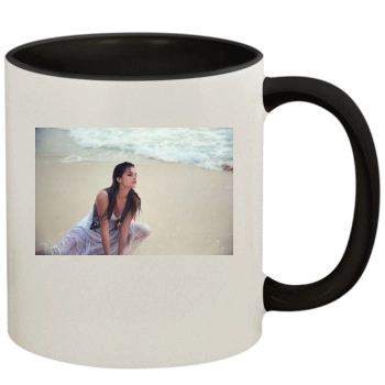 Barbara Palvin 11oz Colored Inner & Handle Mug