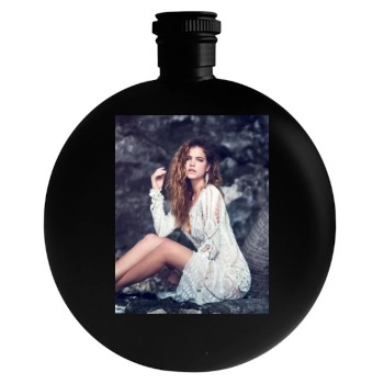 Barbara Palvin Round Flask