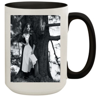 Barbara Palvin 15oz Colored Inner & Handle Mug