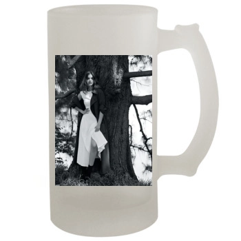 Barbara Palvin 16oz Frosted Beer Stein