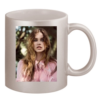 Barbara Palvin 11oz Metallic Silver Mug