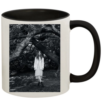 Barbara Palvin 11oz Colored Inner & Handle Mug