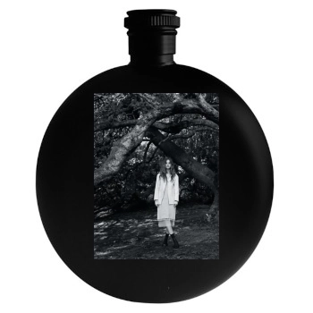 Barbara Palvin Round Flask