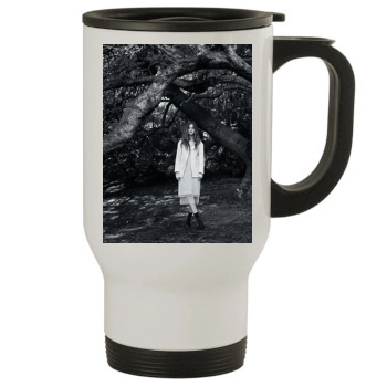 Barbara Palvin Stainless Steel Travel Mug