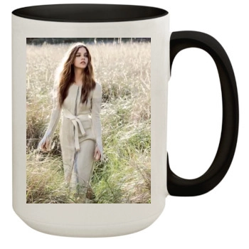 Barbara Palvin 15oz Colored Inner & Handle Mug