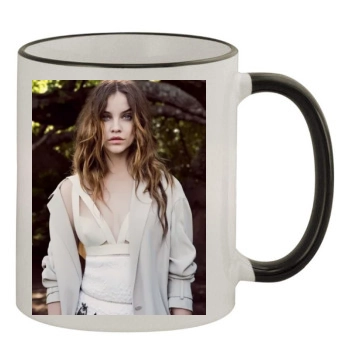 Barbara Palvin 11oz Colored Rim & Handle Mug