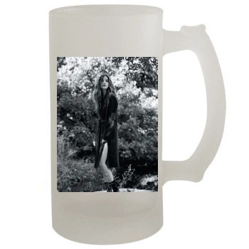 Barbara Palvin 16oz Frosted Beer Stein