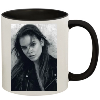 Barbara Palvin 11oz Colored Inner & Handle Mug