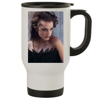 Barbara Palvin Stainless Steel Travel Mug