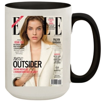 Barbara Palvin 15oz Colored Inner & Handle Mug