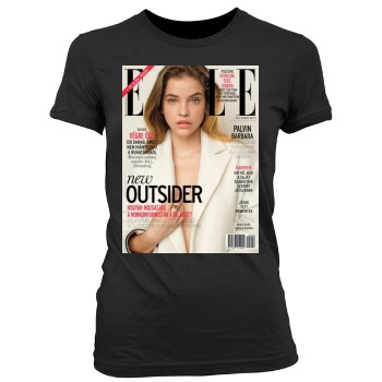 Barbara Palvin Women's Junior Cut Crewneck T-Shirt