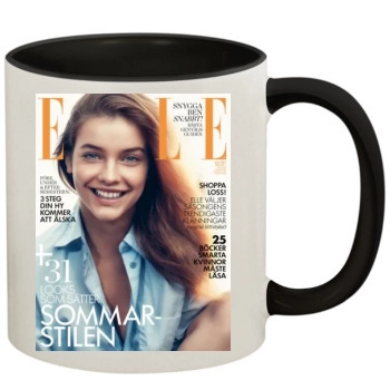 Barbara Palvin 11oz Colored Inner & Handle Mug