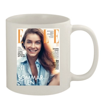 Barbara Palvin 11oz White Mug