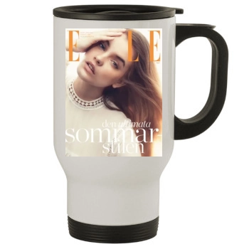 Barbara Palvin Stainless Steel Travel Mug