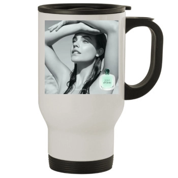 Barbara Palvin Stainless Steel Travel Mug