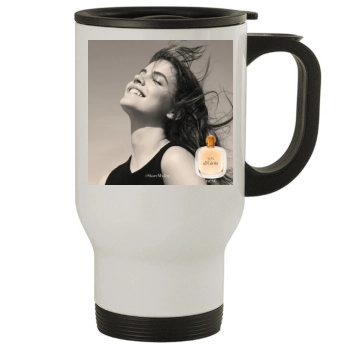 Barbara Palvin Stainless Steel Travel Mug