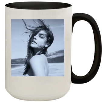 Barbara Palvin 15oz Colored Inner & Handle Mug