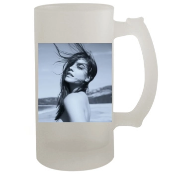 Barbara Palvin 16oz Frosted Beer Stein