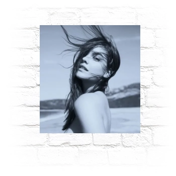 Barbara Palvin Metal Wall Art