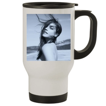 Barbara Palvin Stainless Steel Travel Mug