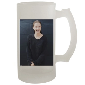 Barbara Palvin 16oz Frosted Beer Stein