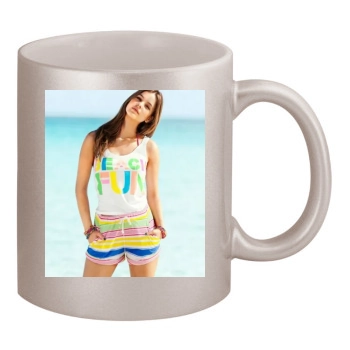 Barbara Palvin 11oz Metallic Silver Mug