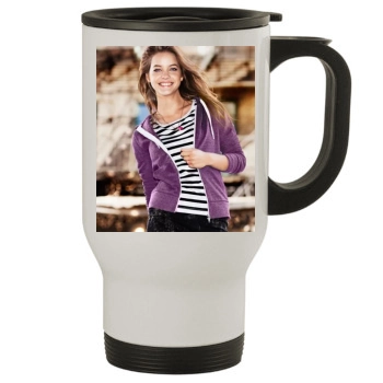 Barbara Palvin Stainless Steel Travel Mug