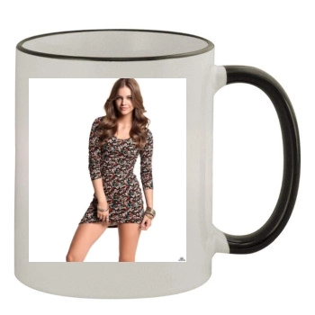 Barbara Palvin 11oz Colored Rim & Handle Mug