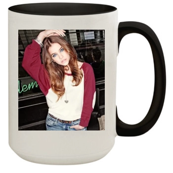 Barbara Palvin 15oz Colored Inner & Handle Mug