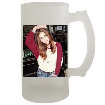 Barbara Palvin 16oz Frosted Beer Stein