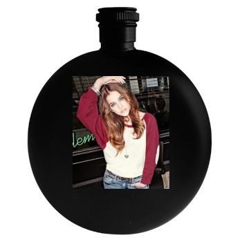 Barbara Palvin Round Flask