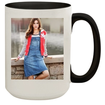 Barbara Palvin 15oz Colored Inner & Handle Mug