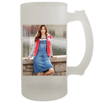 Barbara Palvin 16oz Frosted Beer Stein