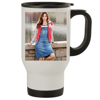 Barbara Palvin Stainless Steel Travel Mug