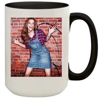 Barbara Palvin 15oz Colored Inner & Handle Mug