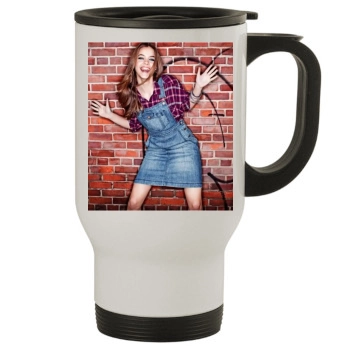 Barbara Palvin Stainless Steel Travel Mug