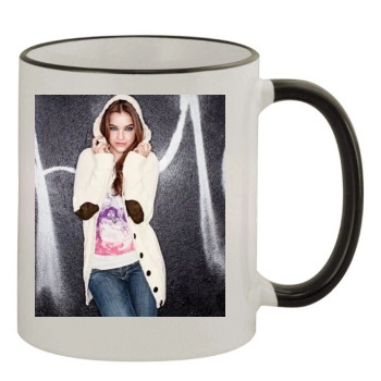 Barbara Palvin 11oz Colored Rim & Handle Mug