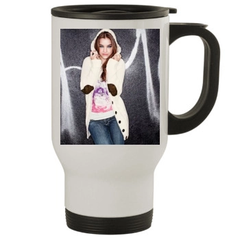 Barbara Palvin Stainless Steel Travel Mug